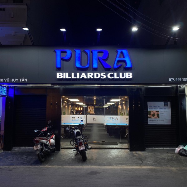 Dự án thi công Pura Billiards Club